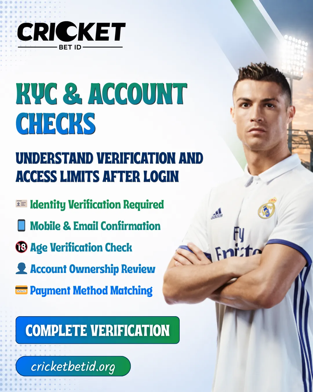KYC verification cricket ID