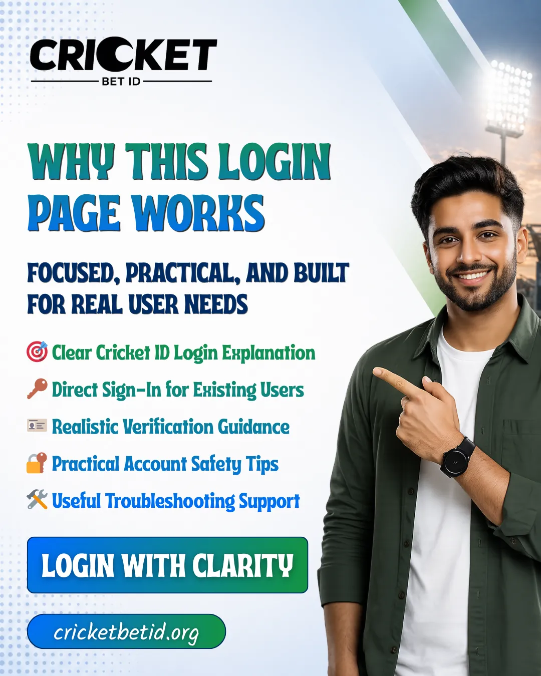 Why this login page stands out
