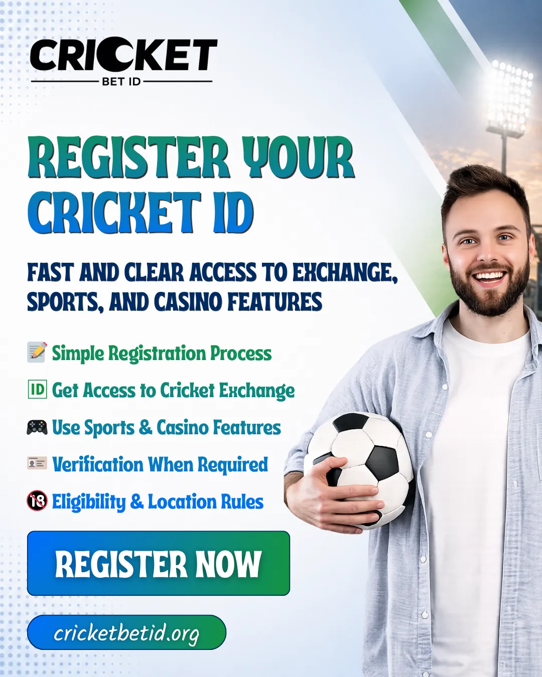 Register for Cricket ID