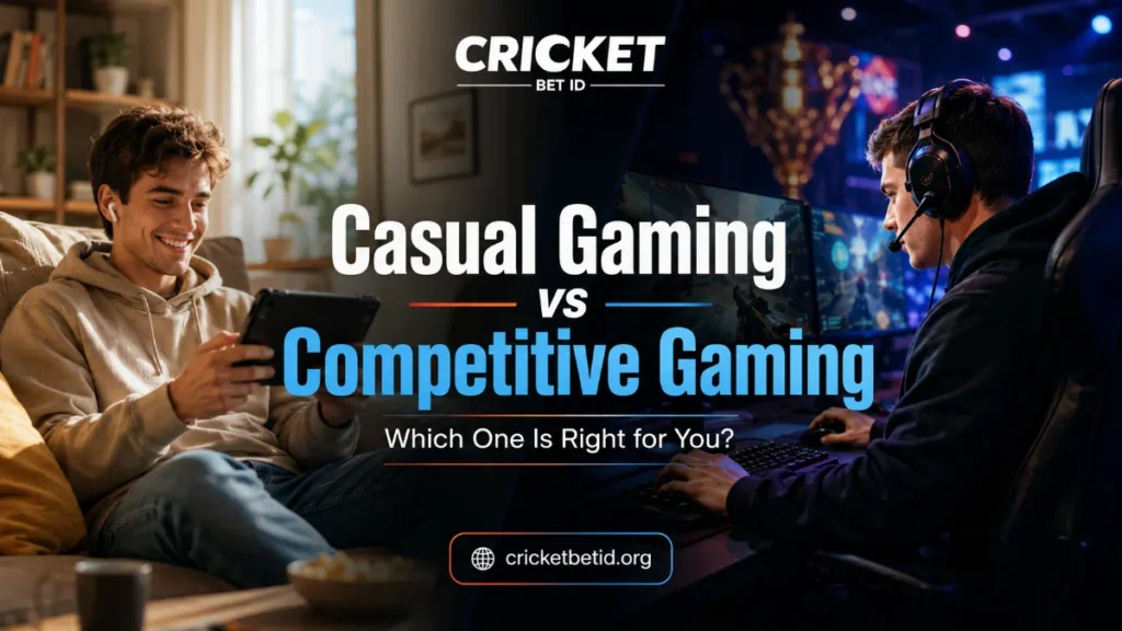 Casual Gaming vs Competitive Gaming